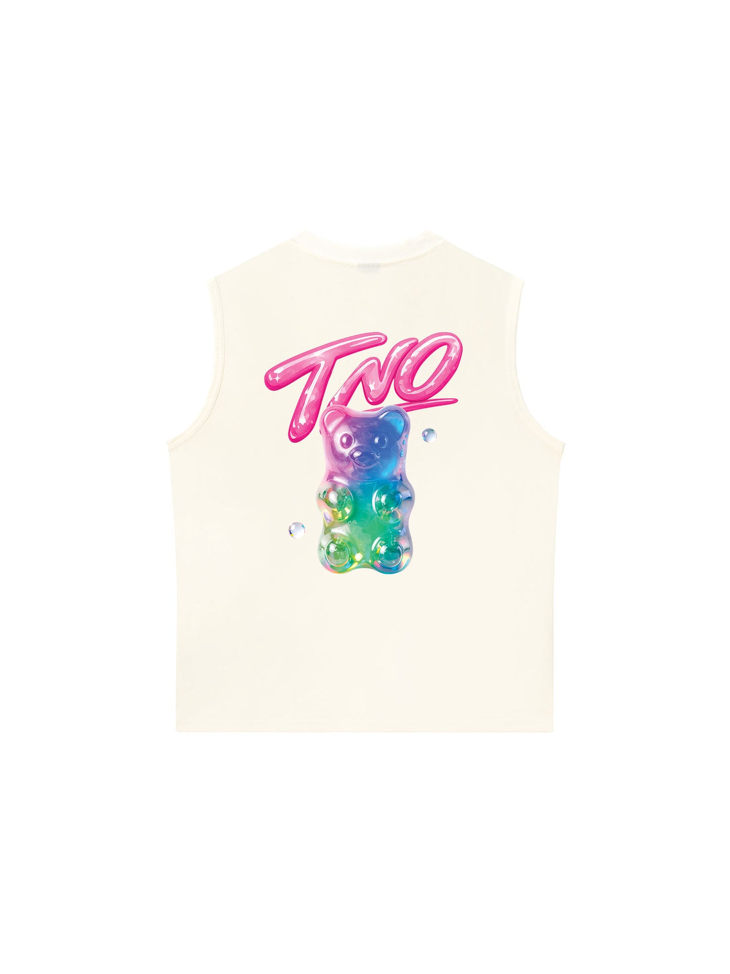 Áo Ba Lỗ Relaxed Fit Happy Gummy