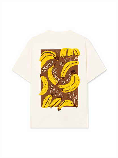 Áo Thun Relaxed Fit Summer Vibes Banana Chocolate
