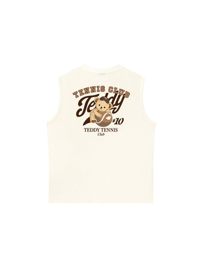 Áo Ba Lỗ Relaxed Fit Teddy Tennis Club