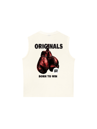 Áo Ba Lỗ Relaxed Fit Fitness Boxing Born To Win