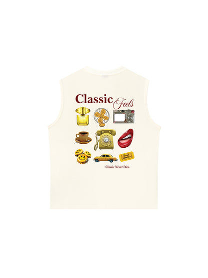 Áo Ba Lỗ Relaxed Fit Classic Feels - Classic Never Dies