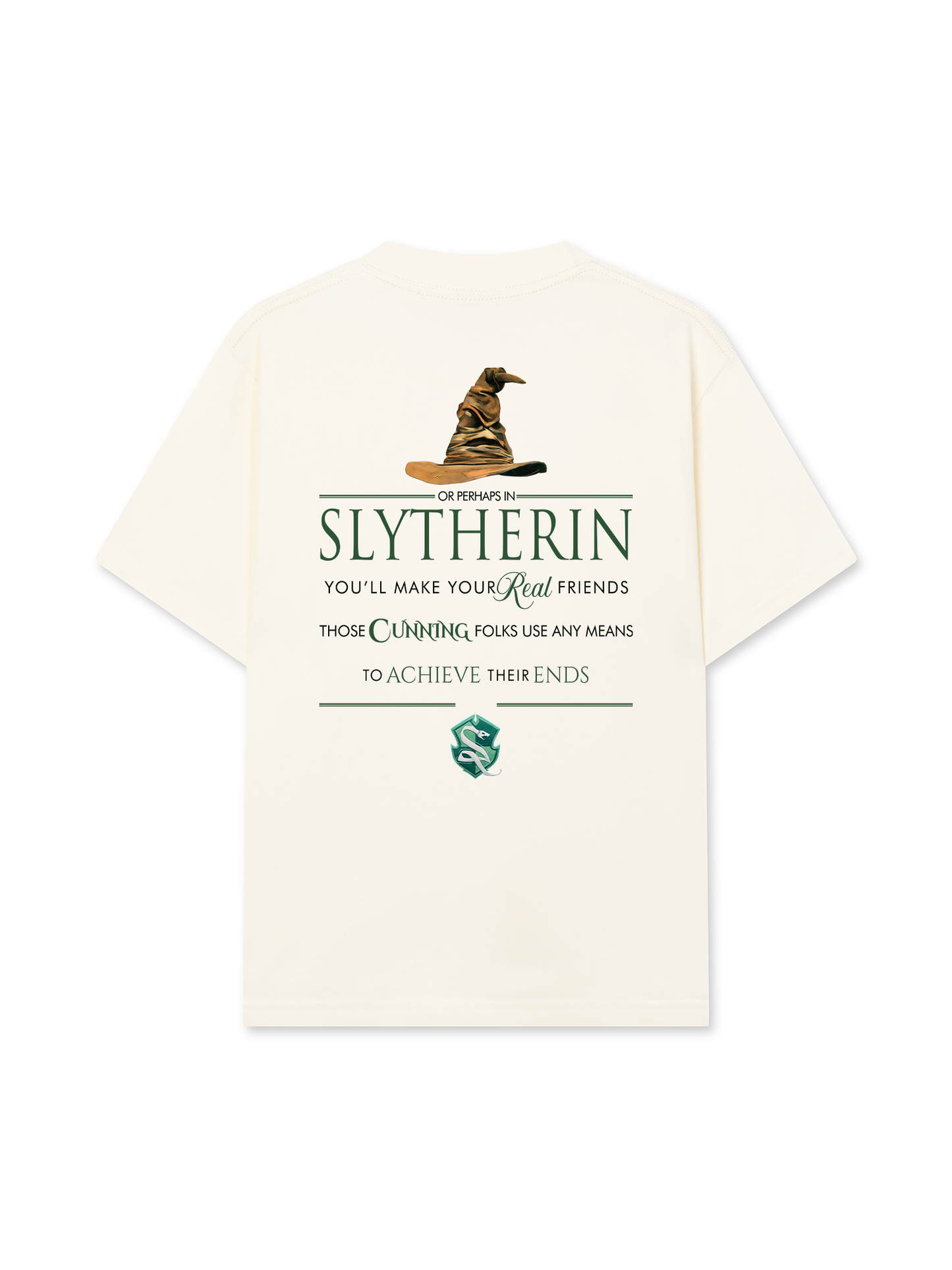 Áo Thun Relaxed Fit Slytherin Chosen