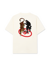 Áo Thun Relaxed Fit Japan Spirit Tiger And Black Panther
