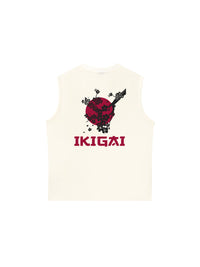 Áo Ba Lỗ Relaxed Fit Ikigai Sakura