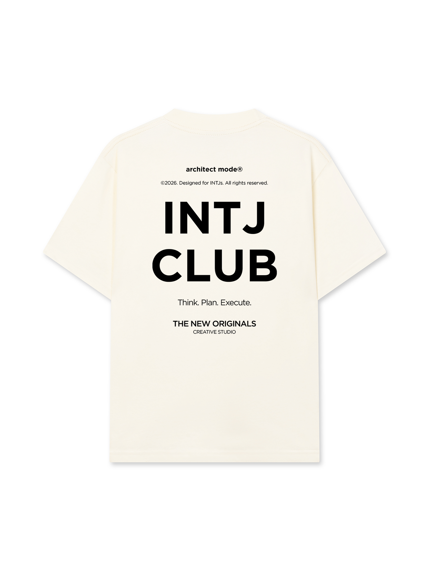 Áo Thun Relaxed Fit INTJ Club