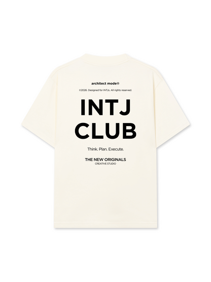 Áo Thun Relaxed Fit INTJ Club