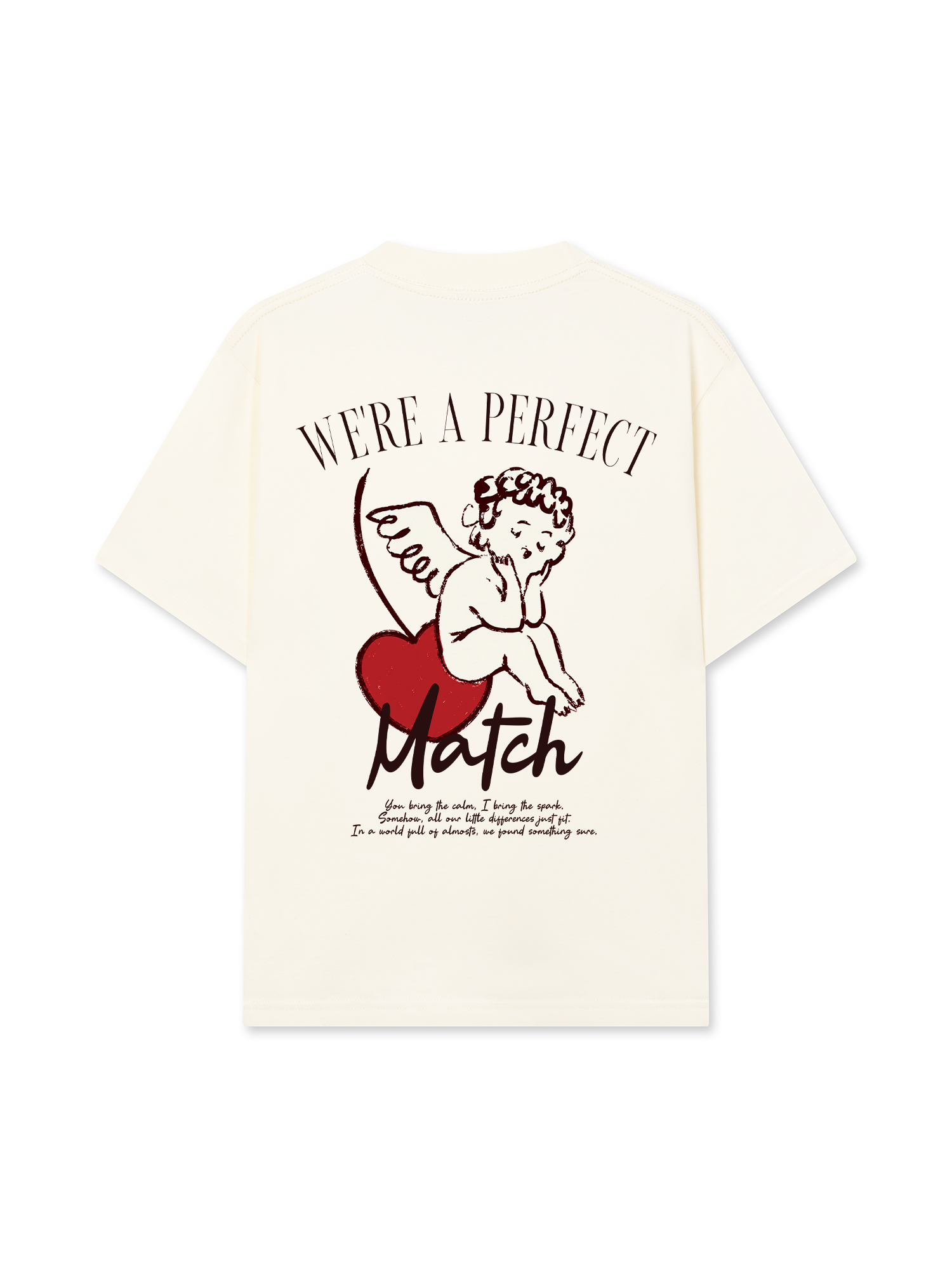 Áo Thun Relaxed Fit We're A Perfect Match