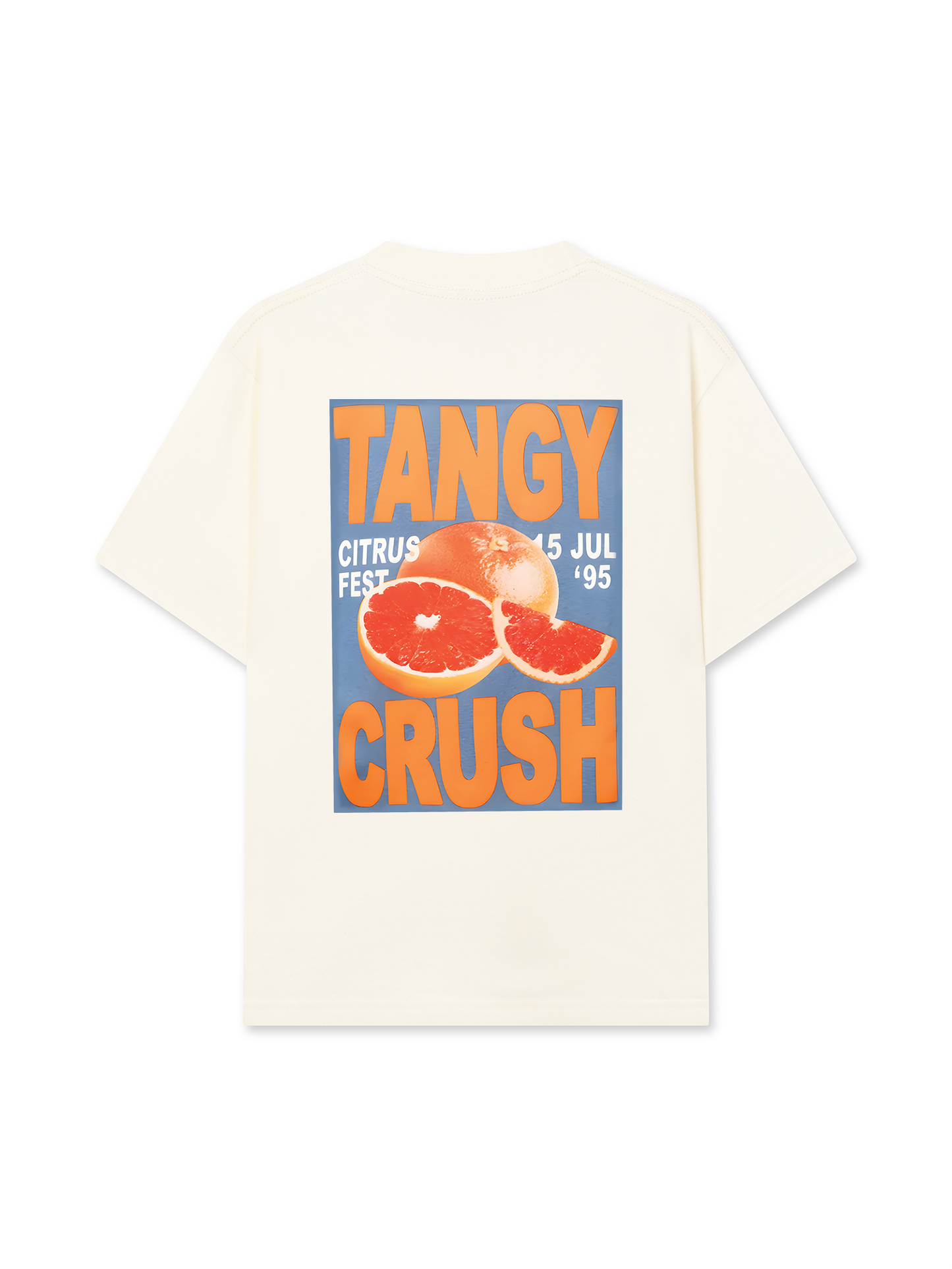 Áo Thun Relaxed Fit Summer Vibes Tangy Orange