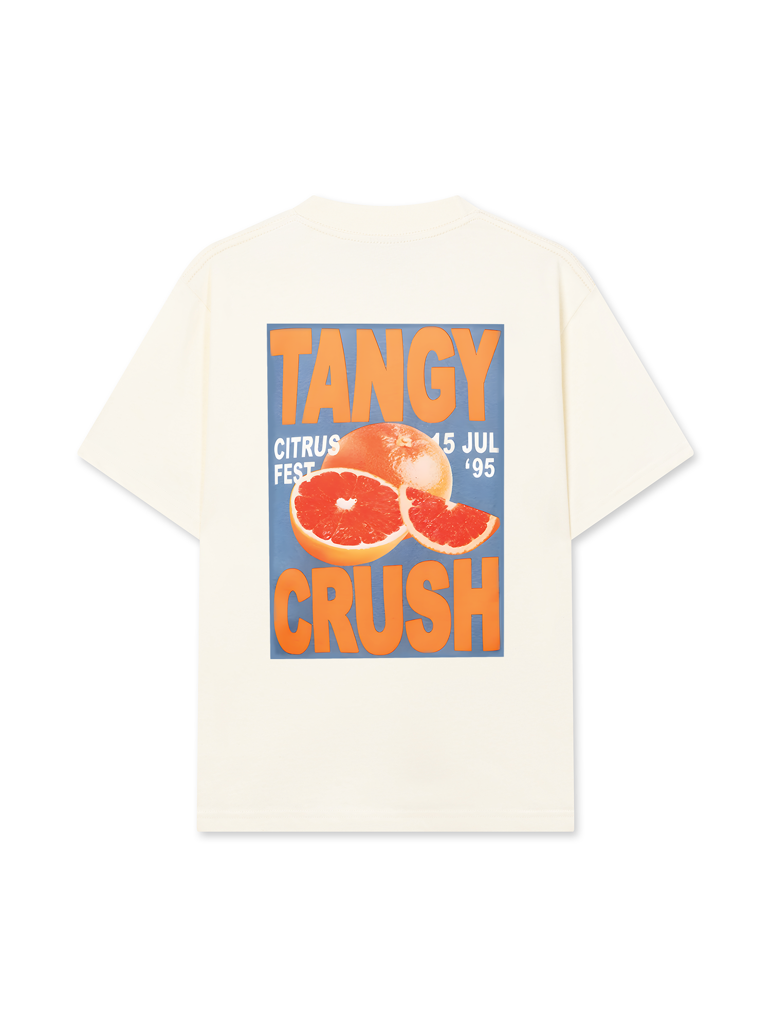 Áo Thun Relaxed Fit Summer Vibes Tangy Orange
