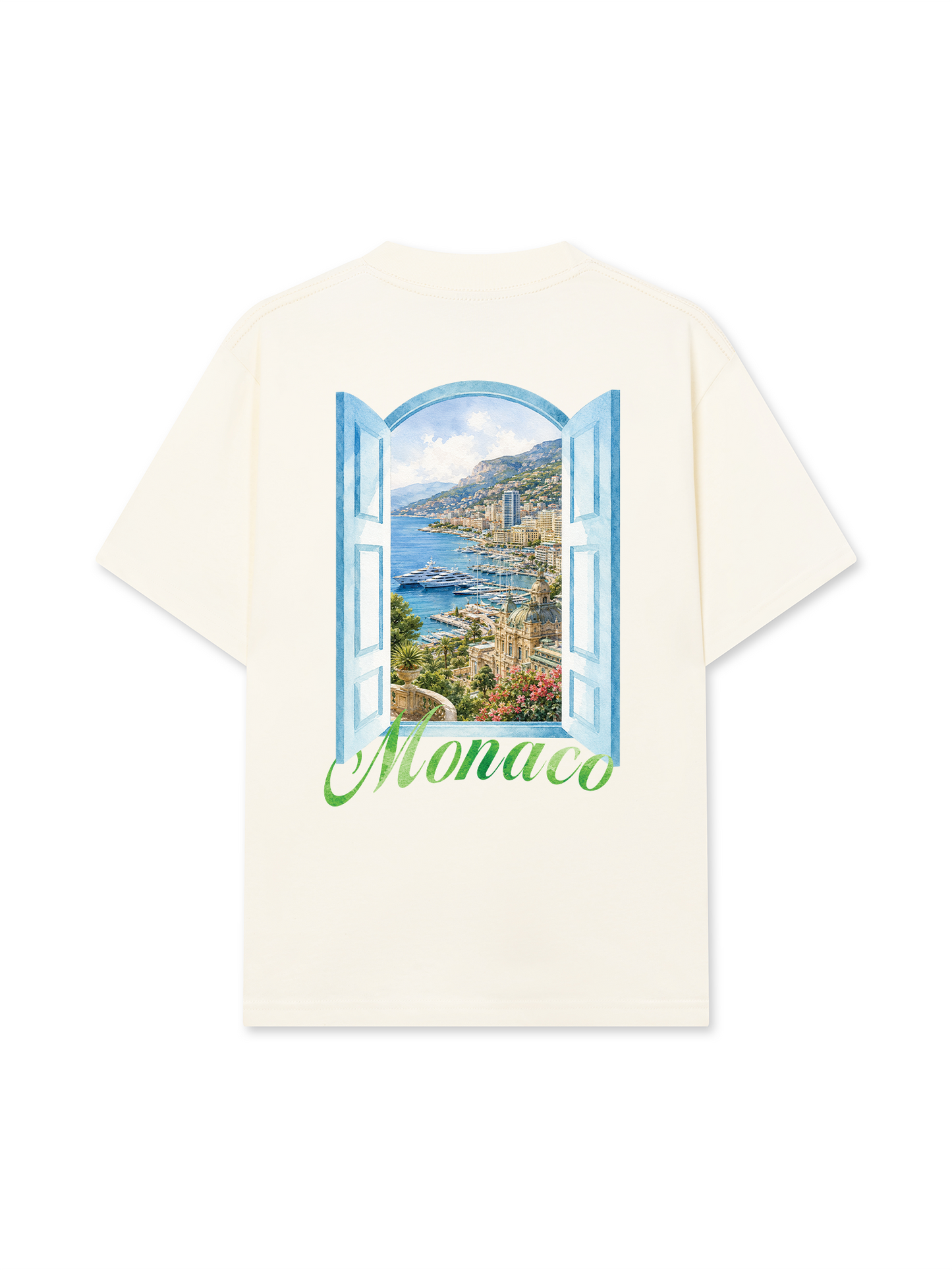 Áo Thun Relaxed Fit Monaco