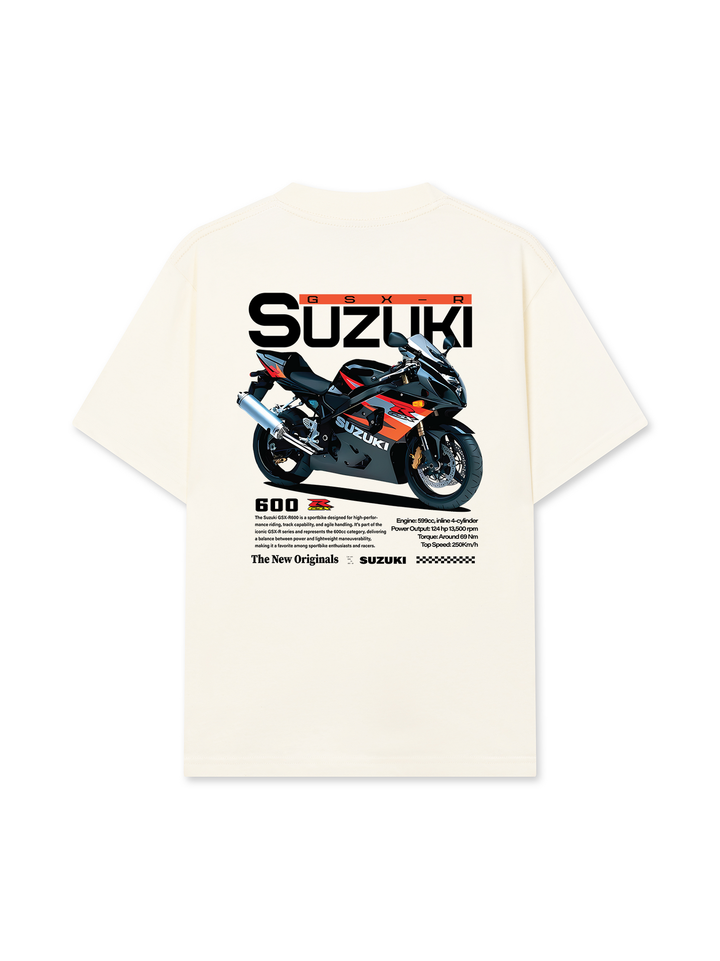 Áo Thun Relaxed Fit Suzuki R600