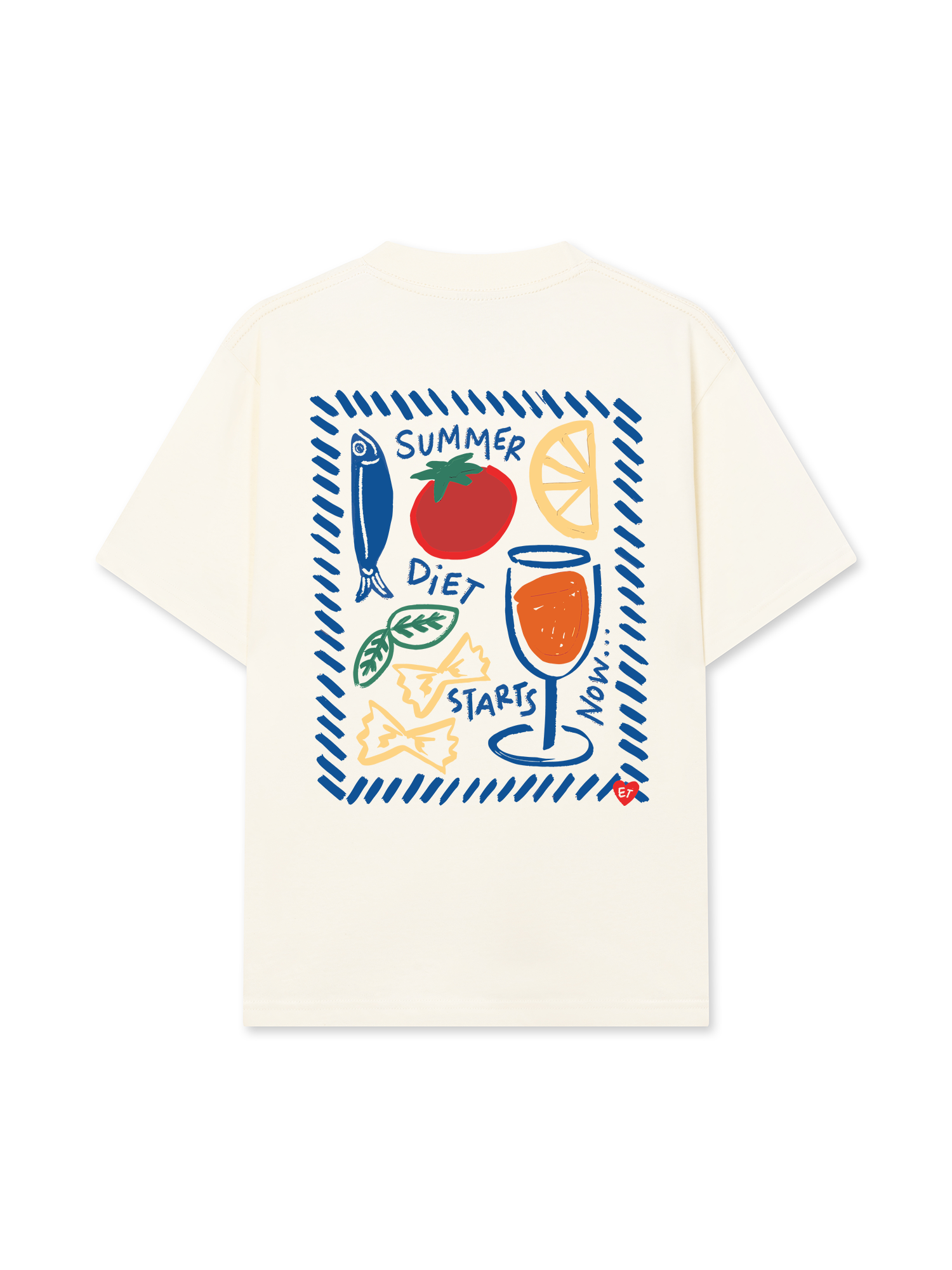 Áo Thun Relaxed Fit Ocean Summer Start Now