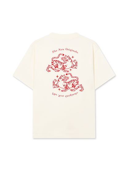Áo Thun Relaxed Fit Japan Spirit Red Tigers