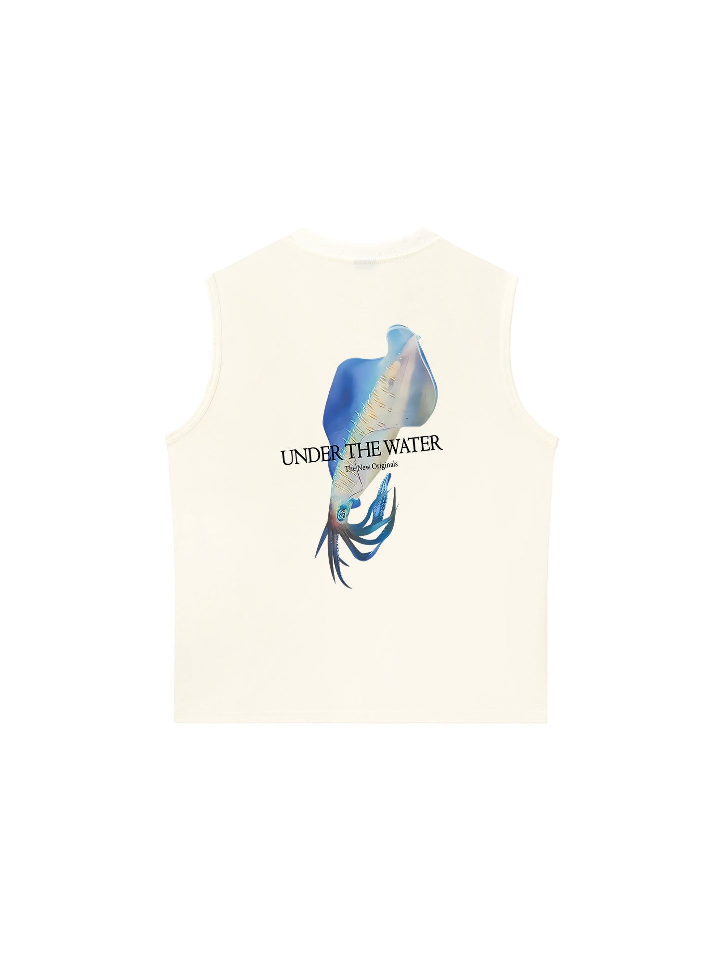 Áo Ba Lỗ Relaxed Fit Ocean Aquid Under The Water