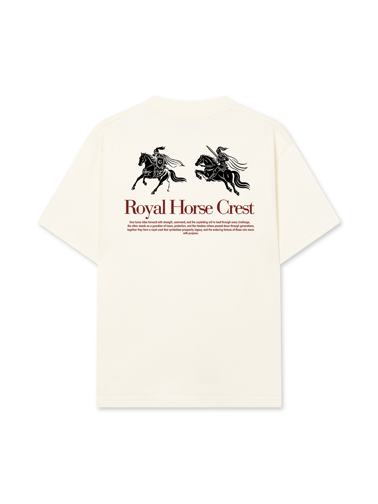 Áo Thun Relaxed Fit Royal Horse Crest