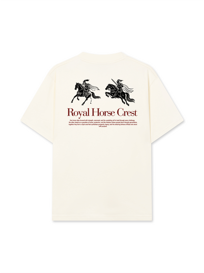 Áo Thun Relaxed Fit Royal Horse Crest
