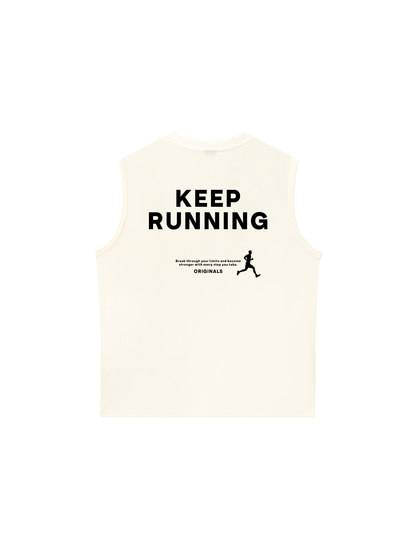 Áo Ba Lỗ Relaxed Fit Keep Running