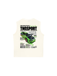 Áo Ba Lỗ Relaxed Fit CAR Orginals Sport Green