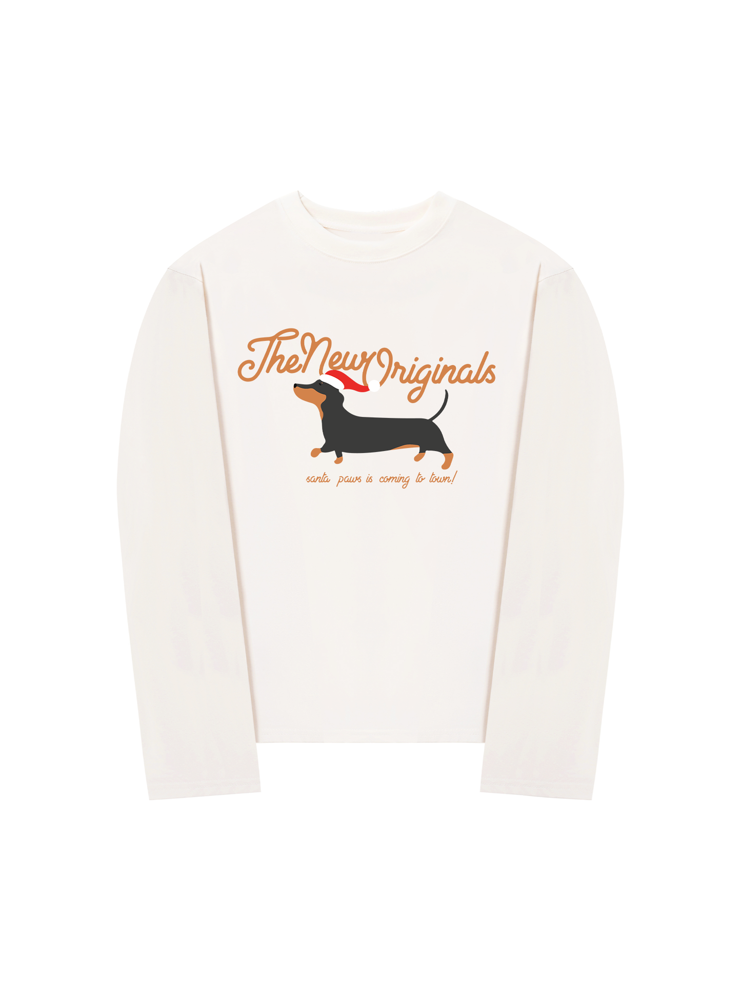 Áo Thun Dài Tay Santa Paws