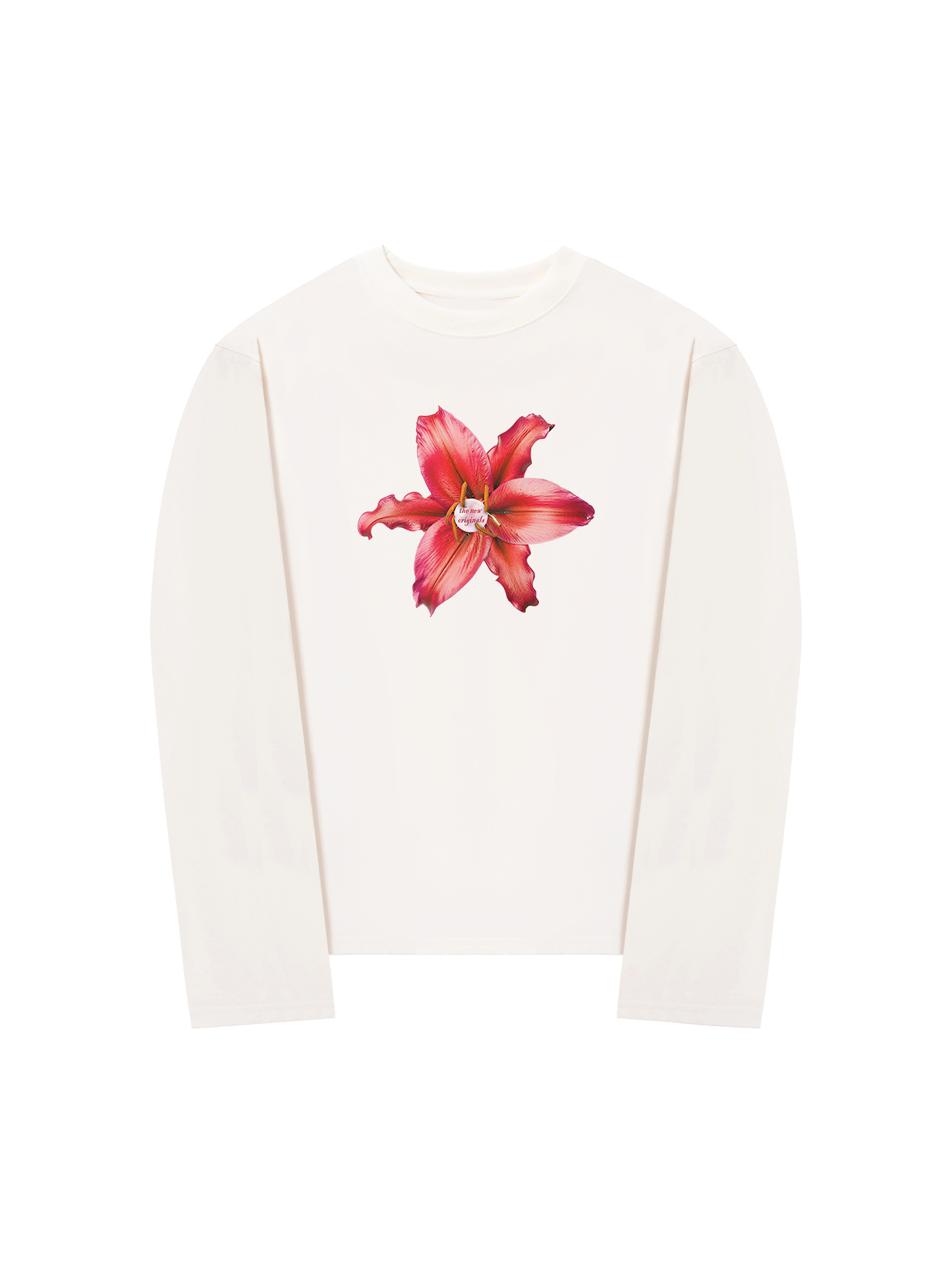 Áo Thun Dài Tay Pearl Lily Flower