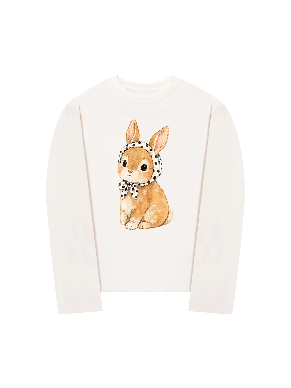 Áo Thun Dài Tay Dotty Bunny
