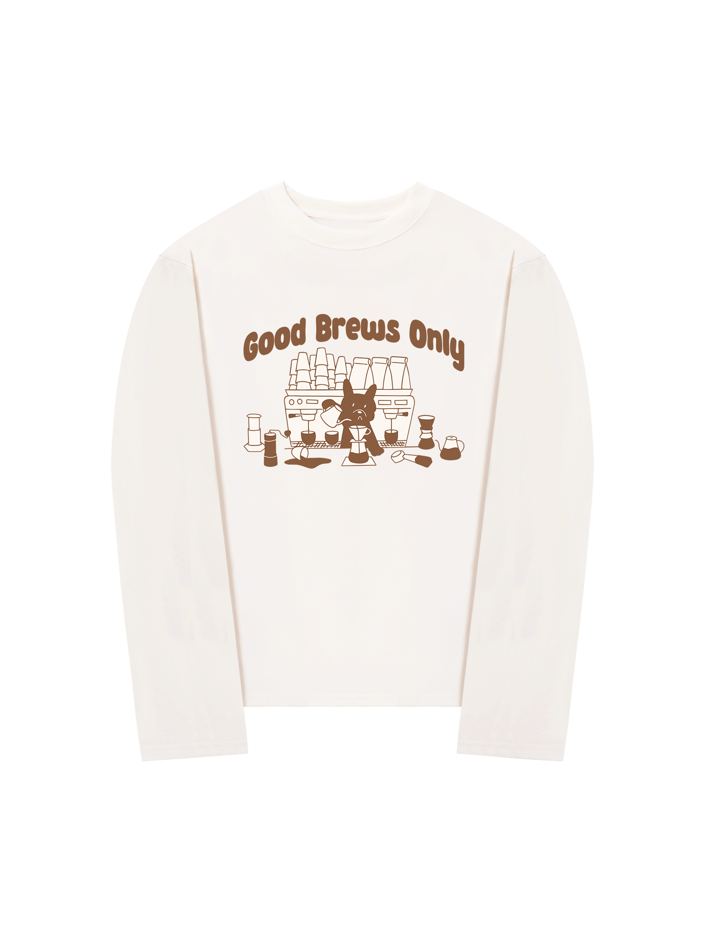 Áo Thun Dài Tay Good Brews Only