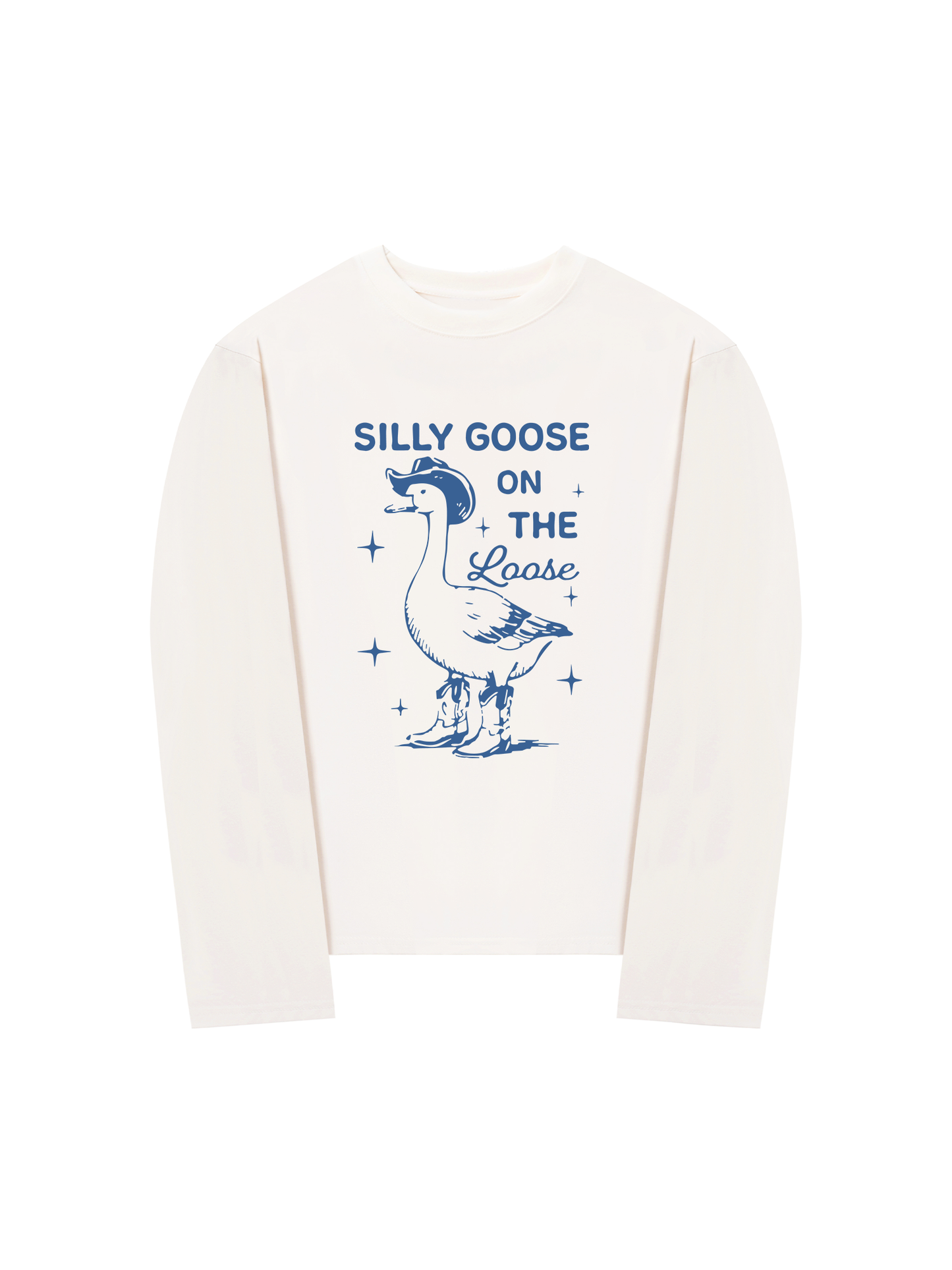 Áo Thun Dài Tay  Silly goose