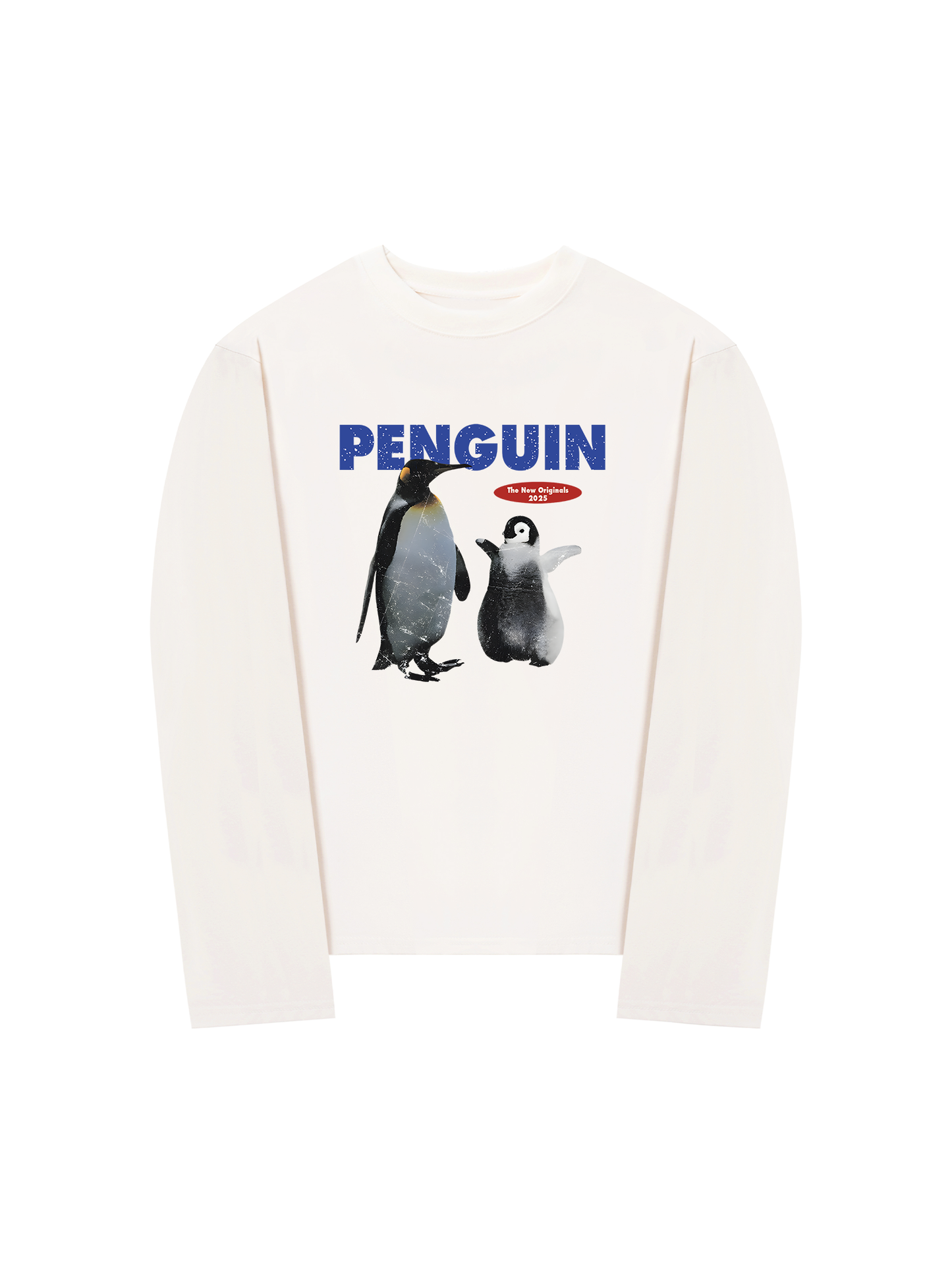Áo Thun Dài Tay Penguin Funny