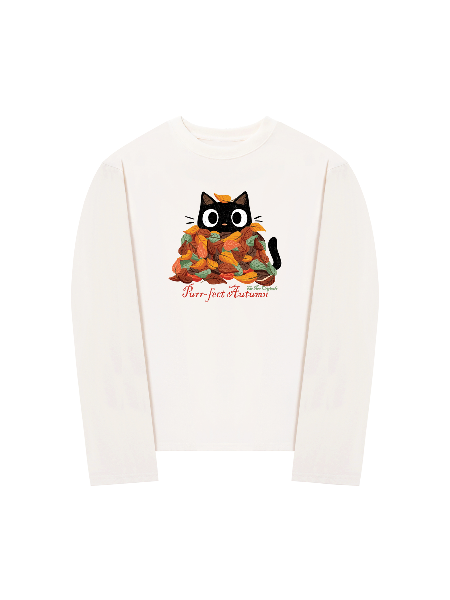 Áo Thun Dài Tay Purr-fect Autumn