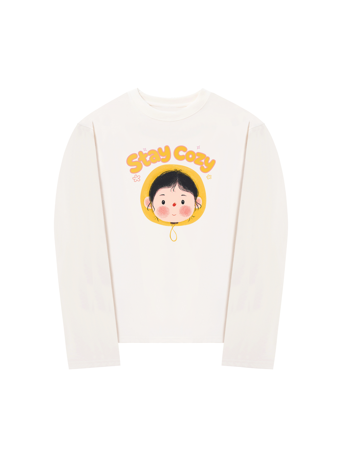 Áo Thun Dài Tay  Stay Cozy Little Girl