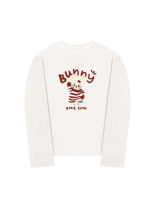 Áo Thun Dài Tay Animal Bunny
