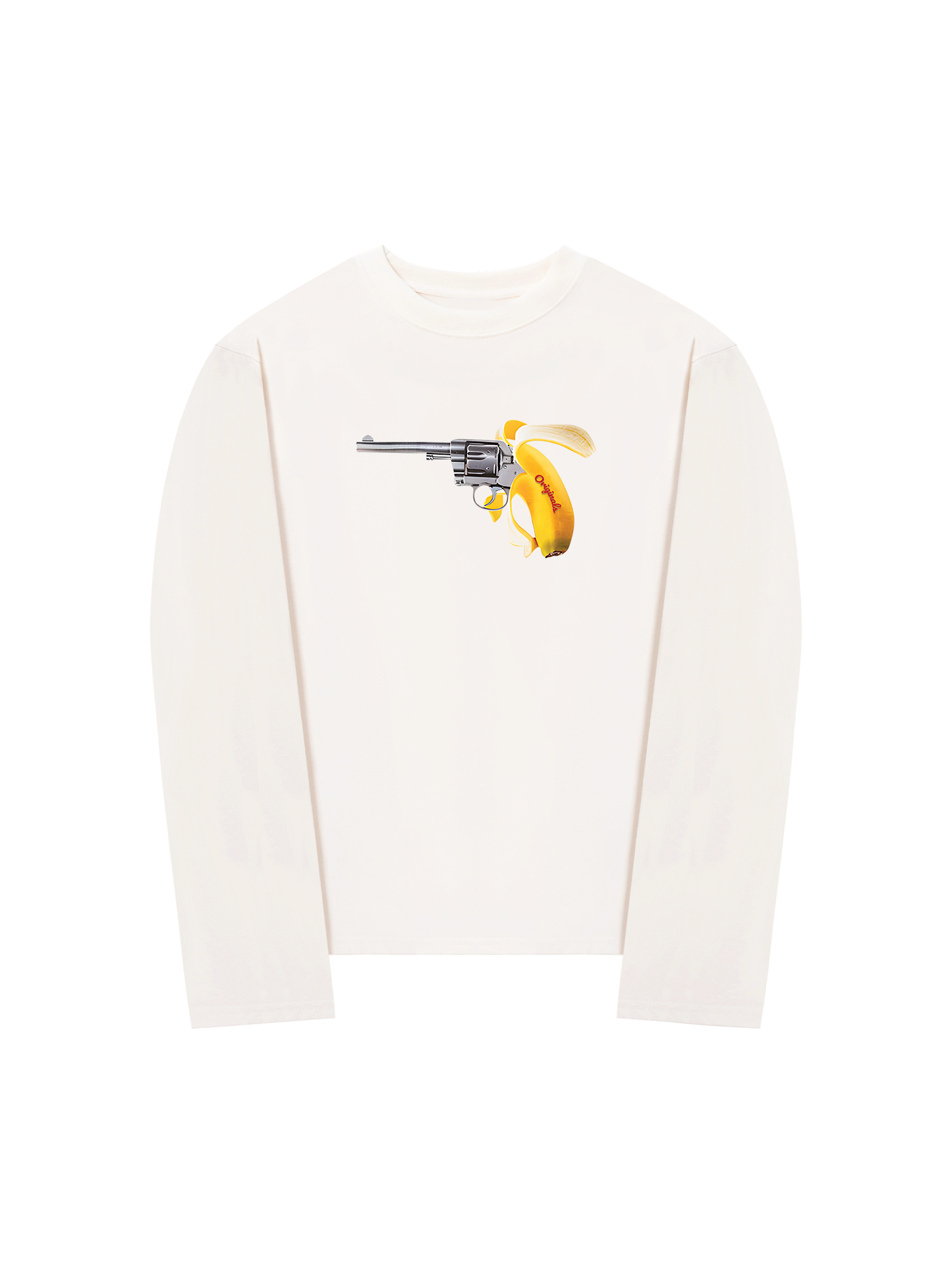 Áo Thun Dài Tay Fun Banana Gun