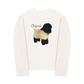 Áo Thun Dài Tay Animal Mood Sheep