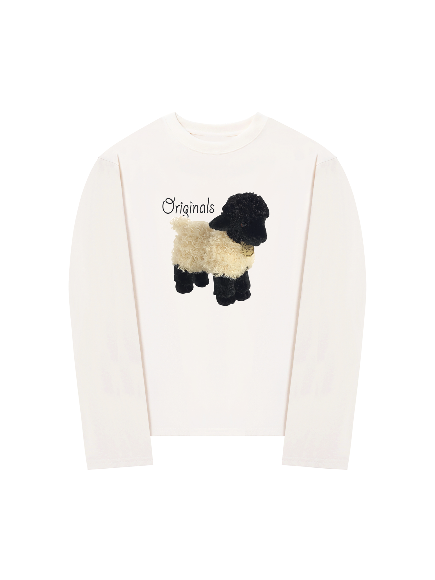 Áo Thun Dài Tay Animal Mood Sheep