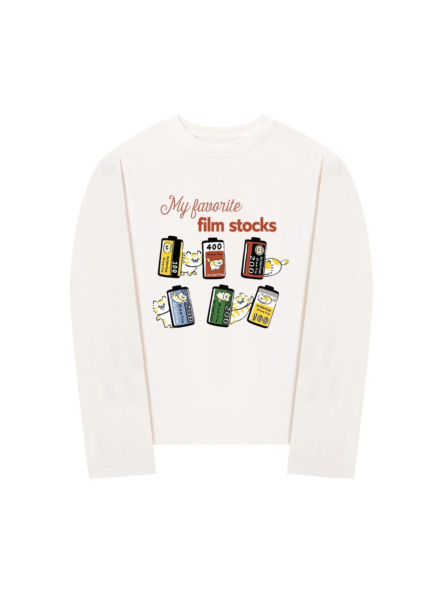 Áo Thun Dài Tay My Favorite Film Stocks