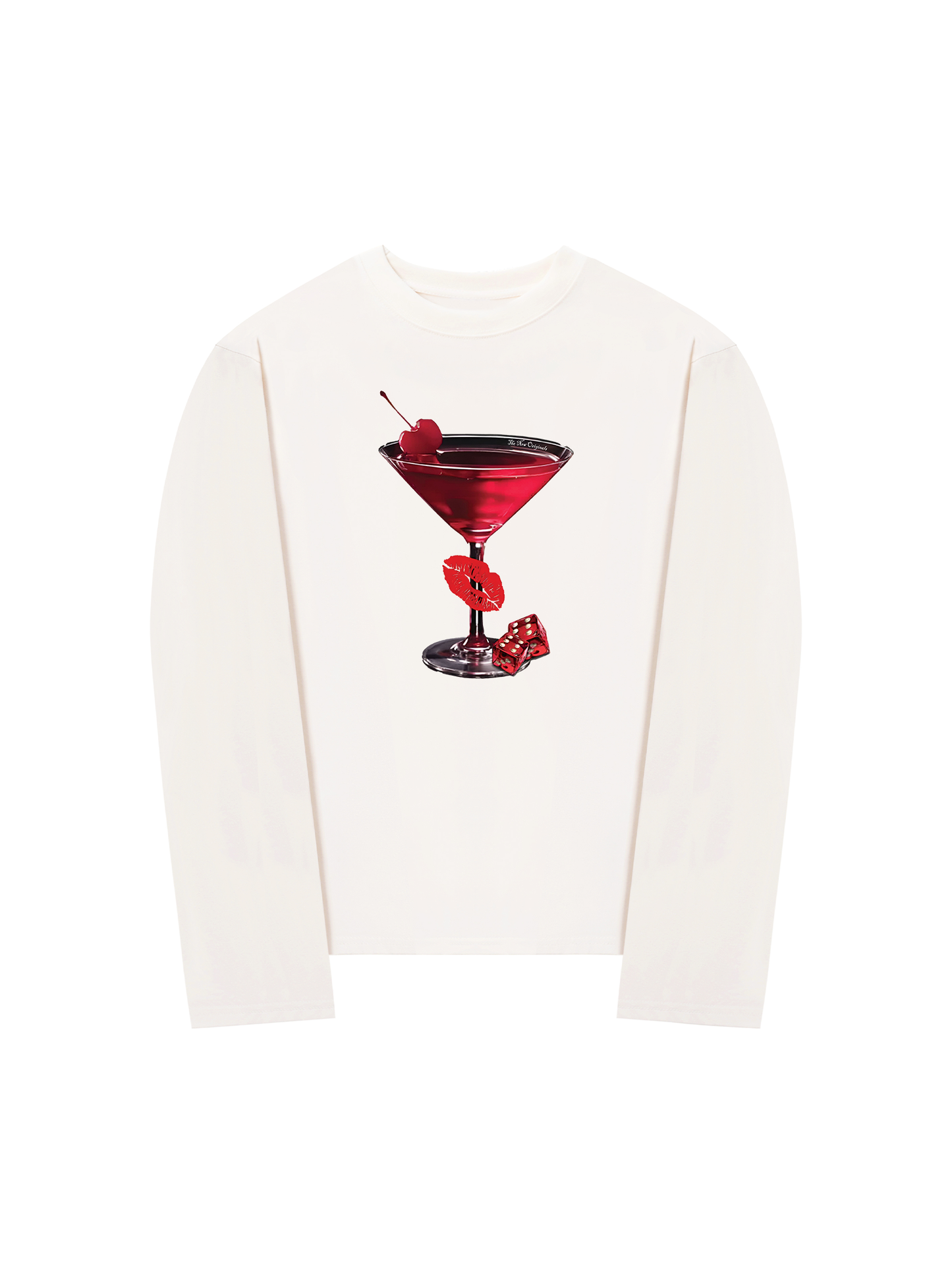 Áo Thun Dài Tay Seductive Night Cherry Goblet
