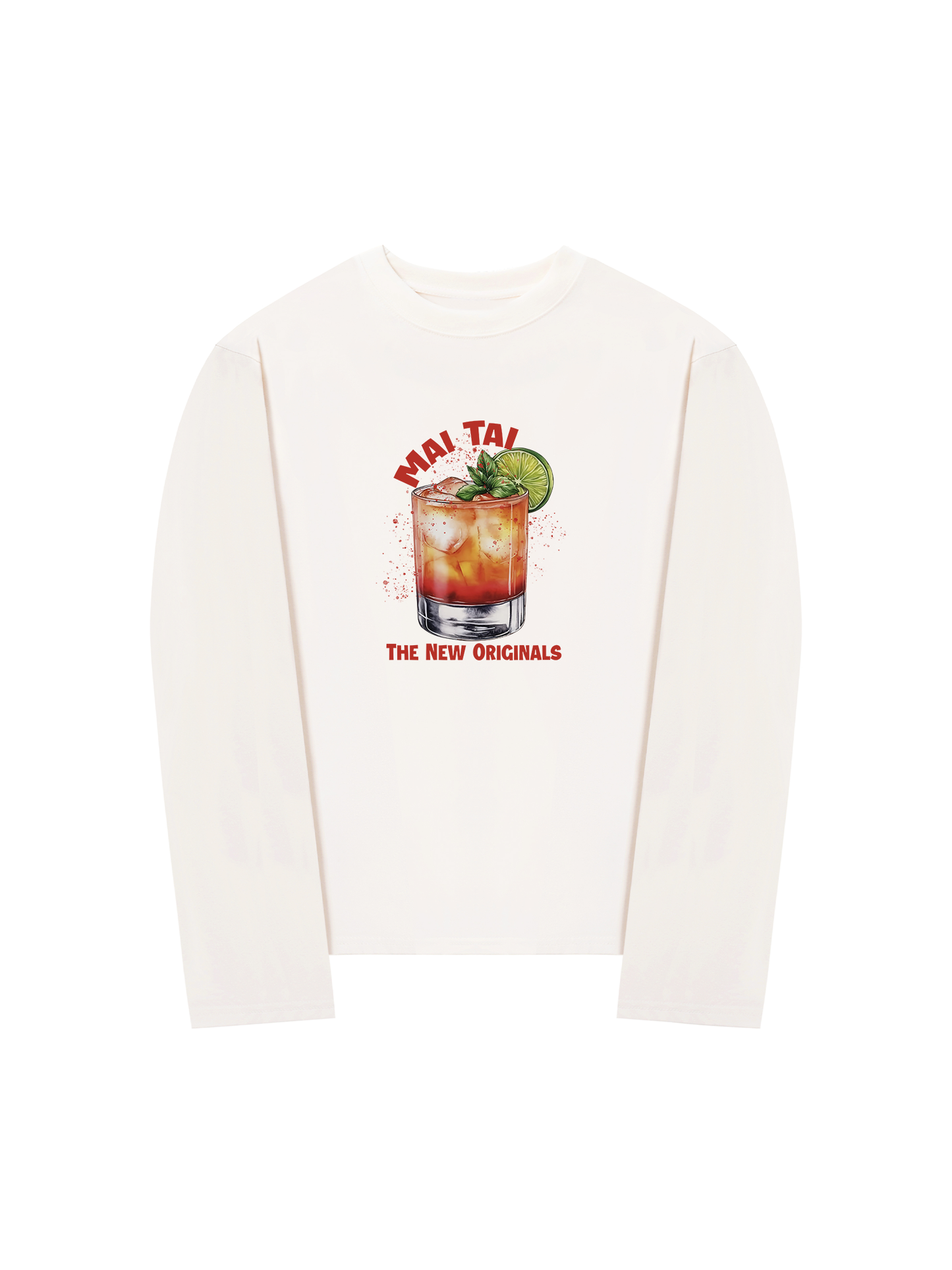 Áo Thun Dài Tay Mai Tai Cocktail