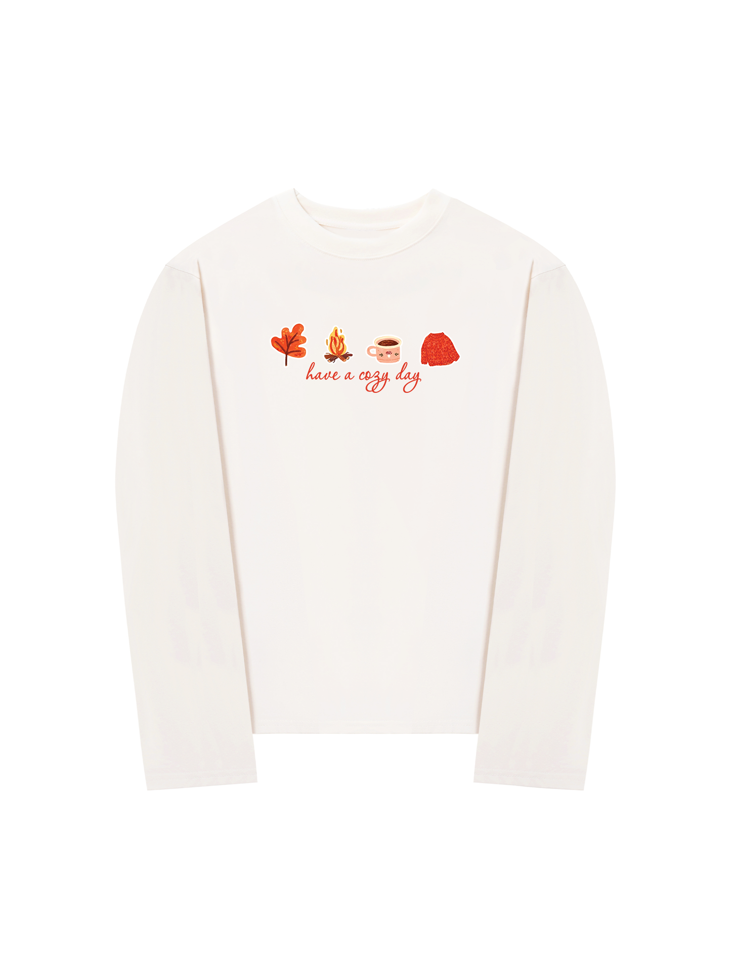 Áo Thun Dài Tay Autumn Vibes Have a Cozy