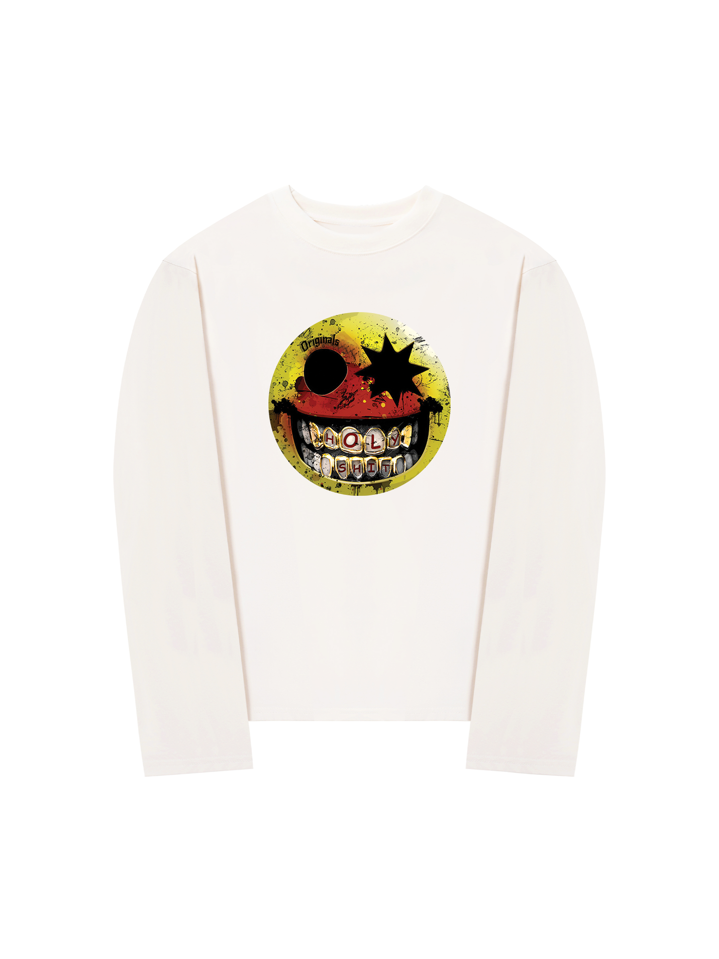 Áo Thun Dài Tay Gangster Smiley