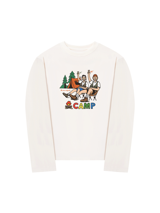 Áo Thun Dài Tay Go Camping