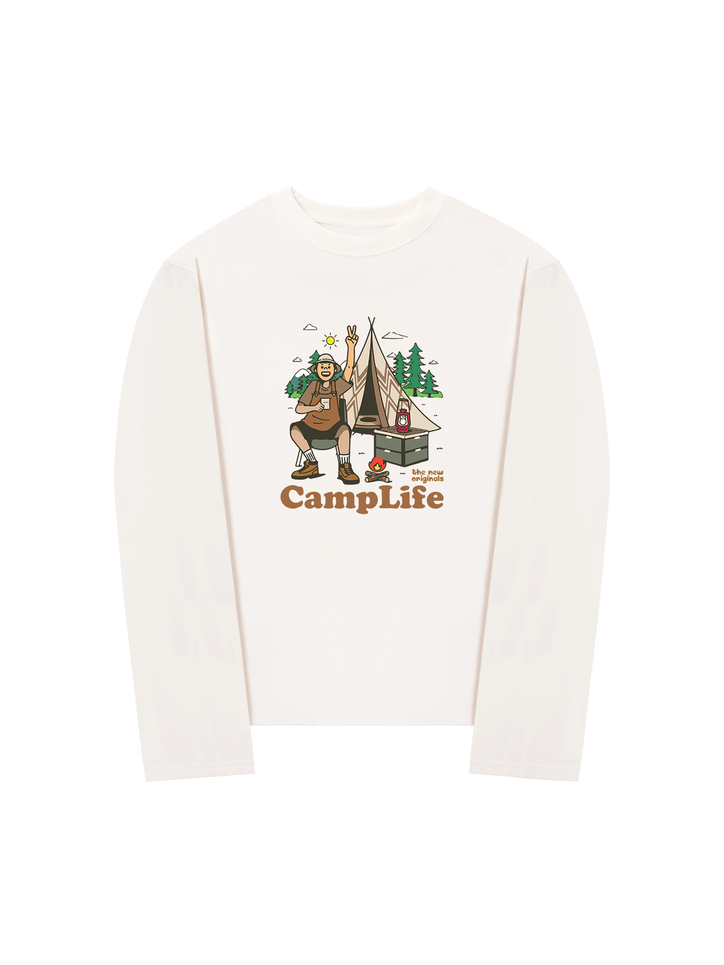 Áo Thun Dài Tay Camplife Original