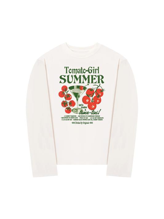 Áo Thun Dài Tay Summer Vibes Tomato Girl