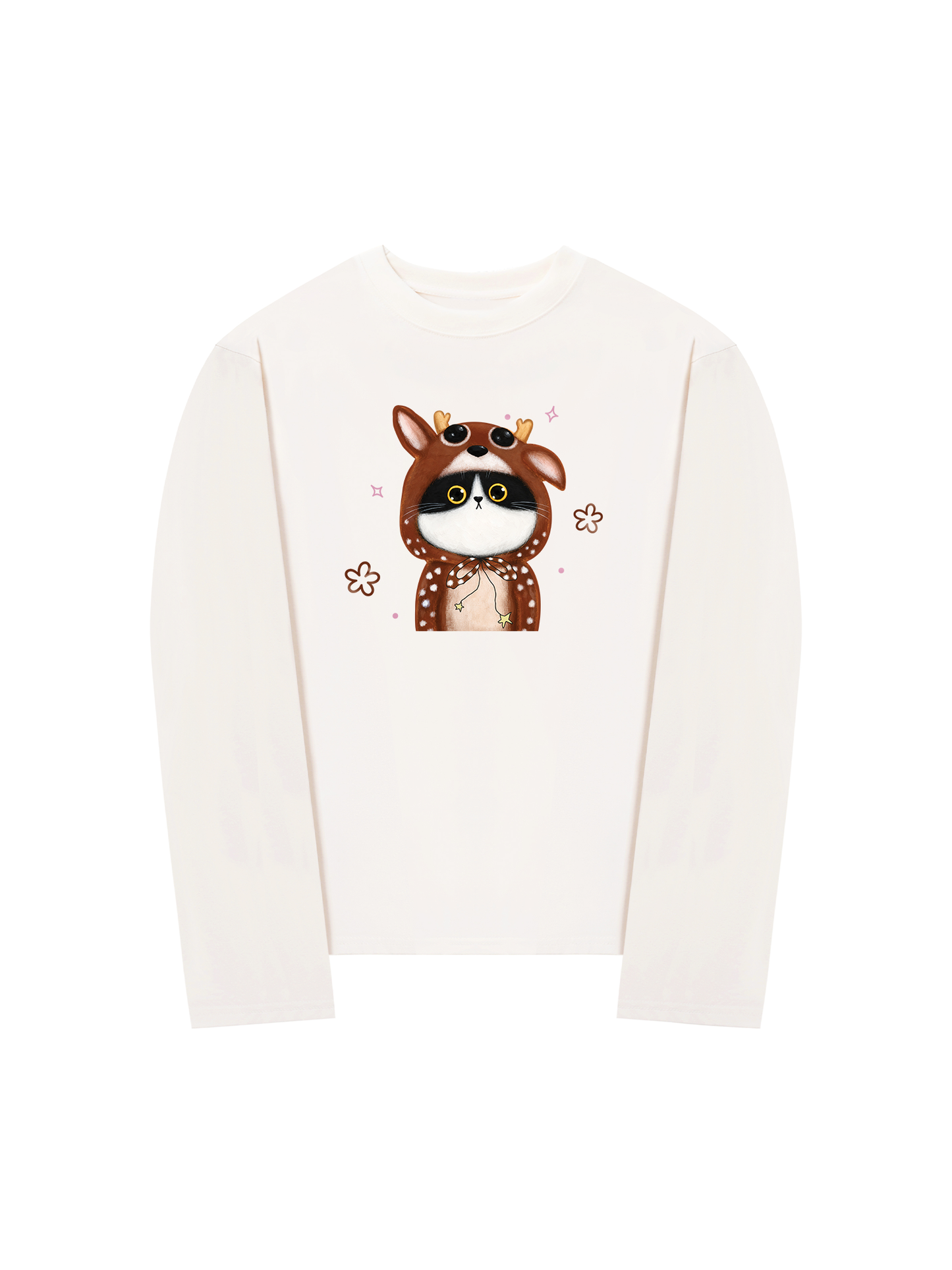 Áo Thun Dài Tay Stay Cozzy Cat