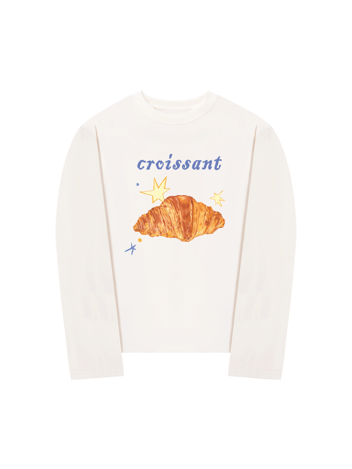 Áo Thun Dài Tay  Croissant