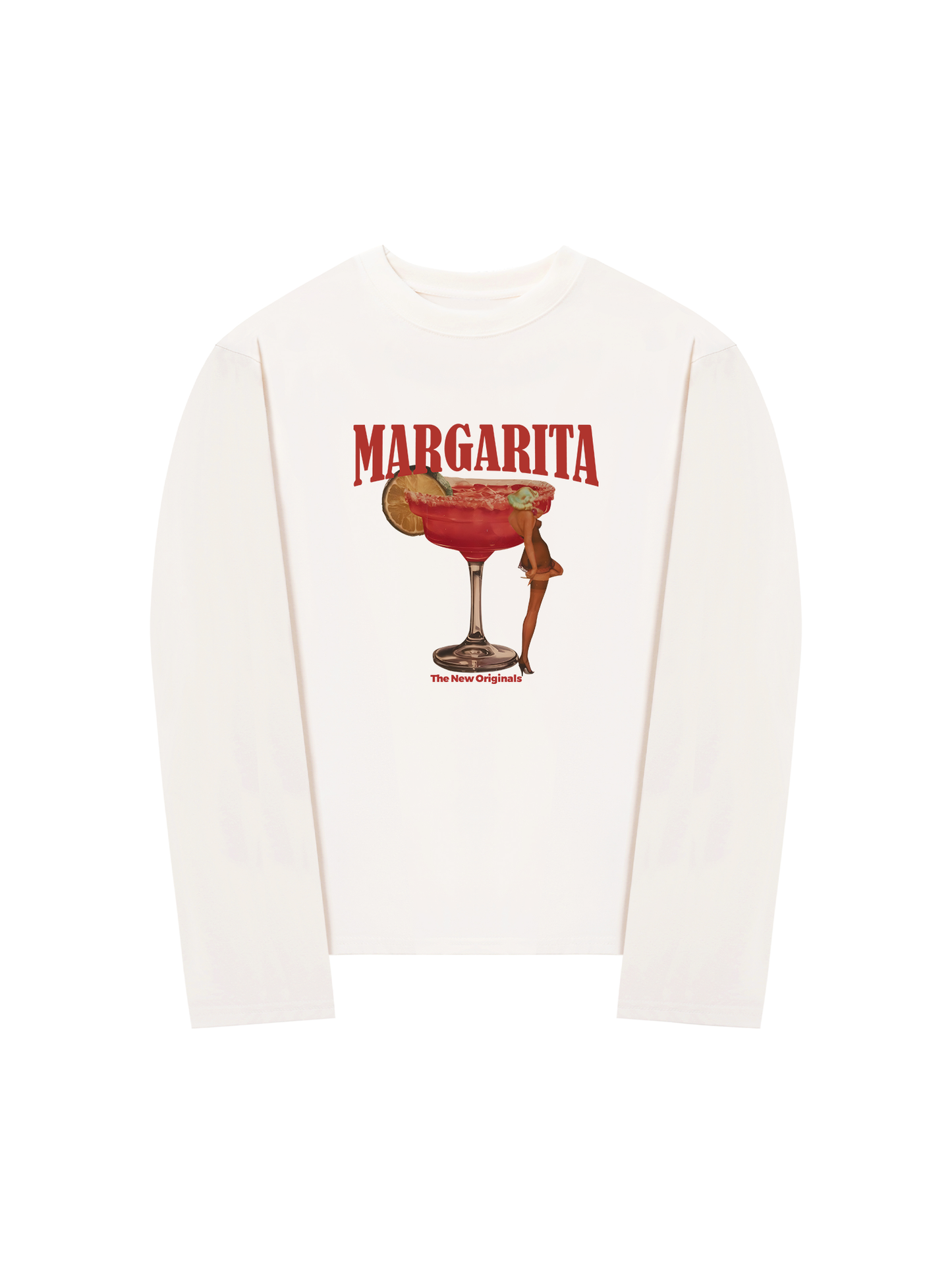 Áo Thun Dài Tay Fresh Margarita Retro