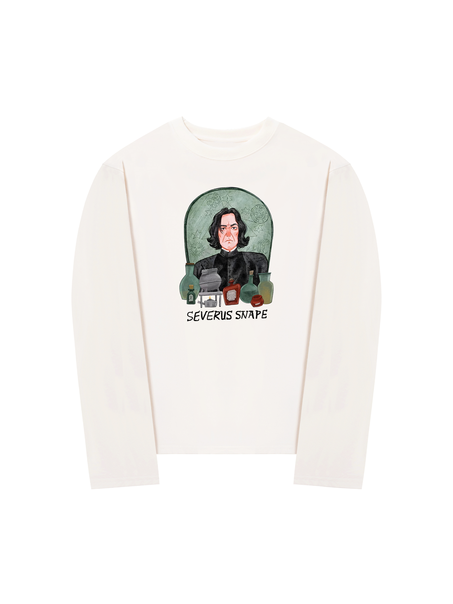 Áo Thun Dài Tay Harry Potter Severus Snape