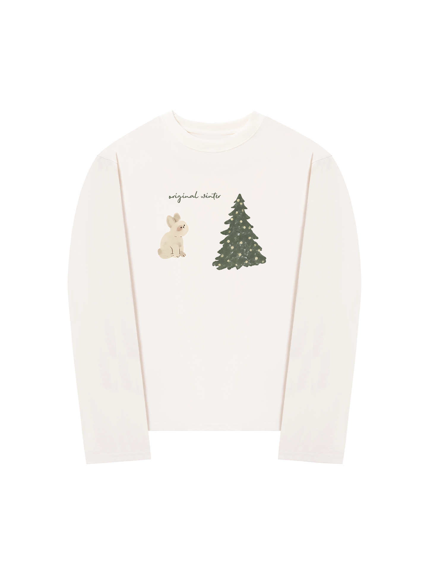 Áo Thun Dài Tay Winter Bunny Xmas