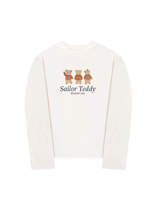 Áo Thun Dài TaySailor Teddy