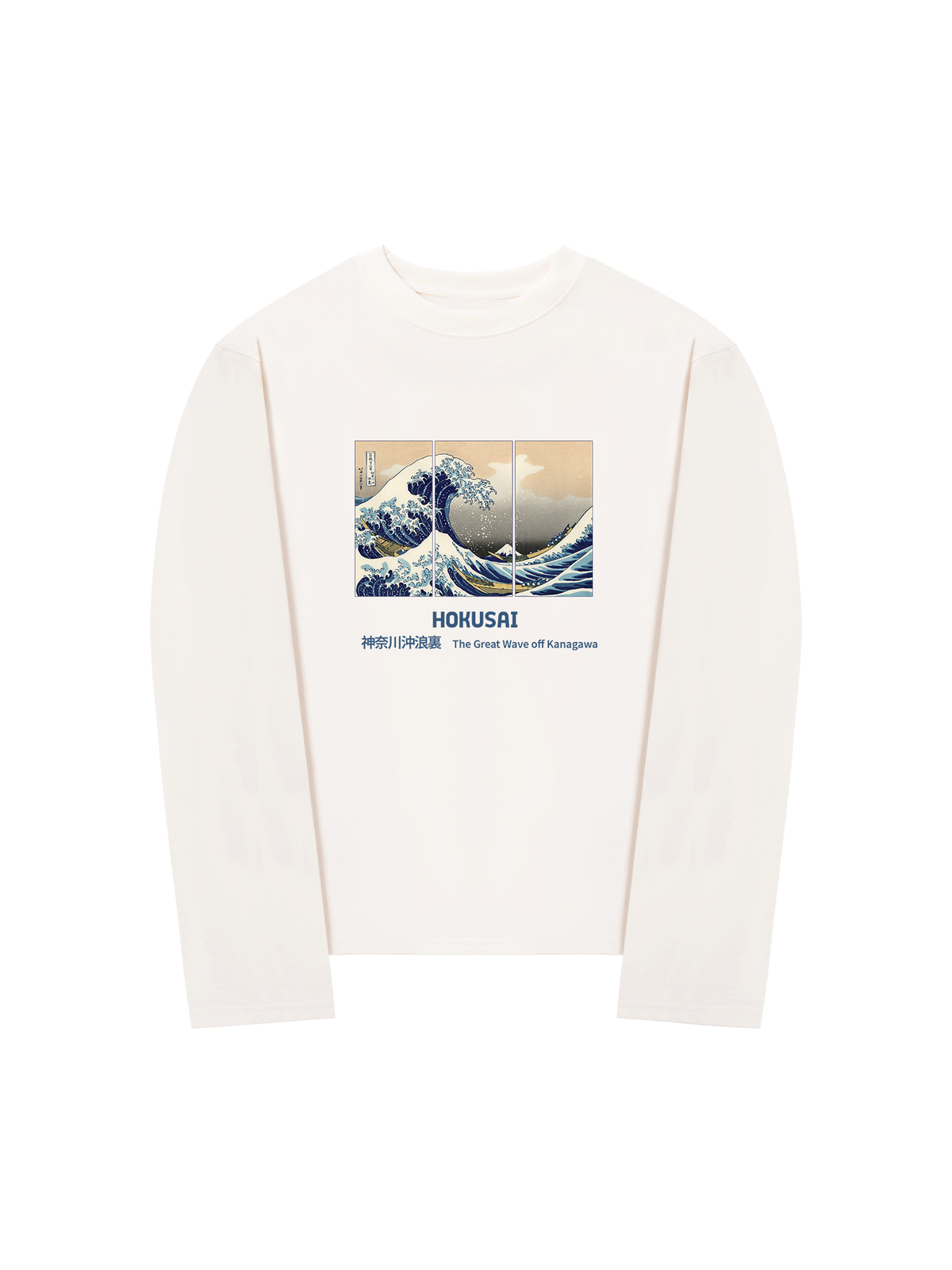 Áo Thun Dài Tay The Great Wave of Kanagawa