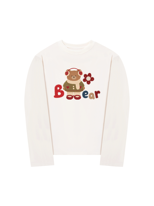 Áo Thun Dài Tay Brown Bear